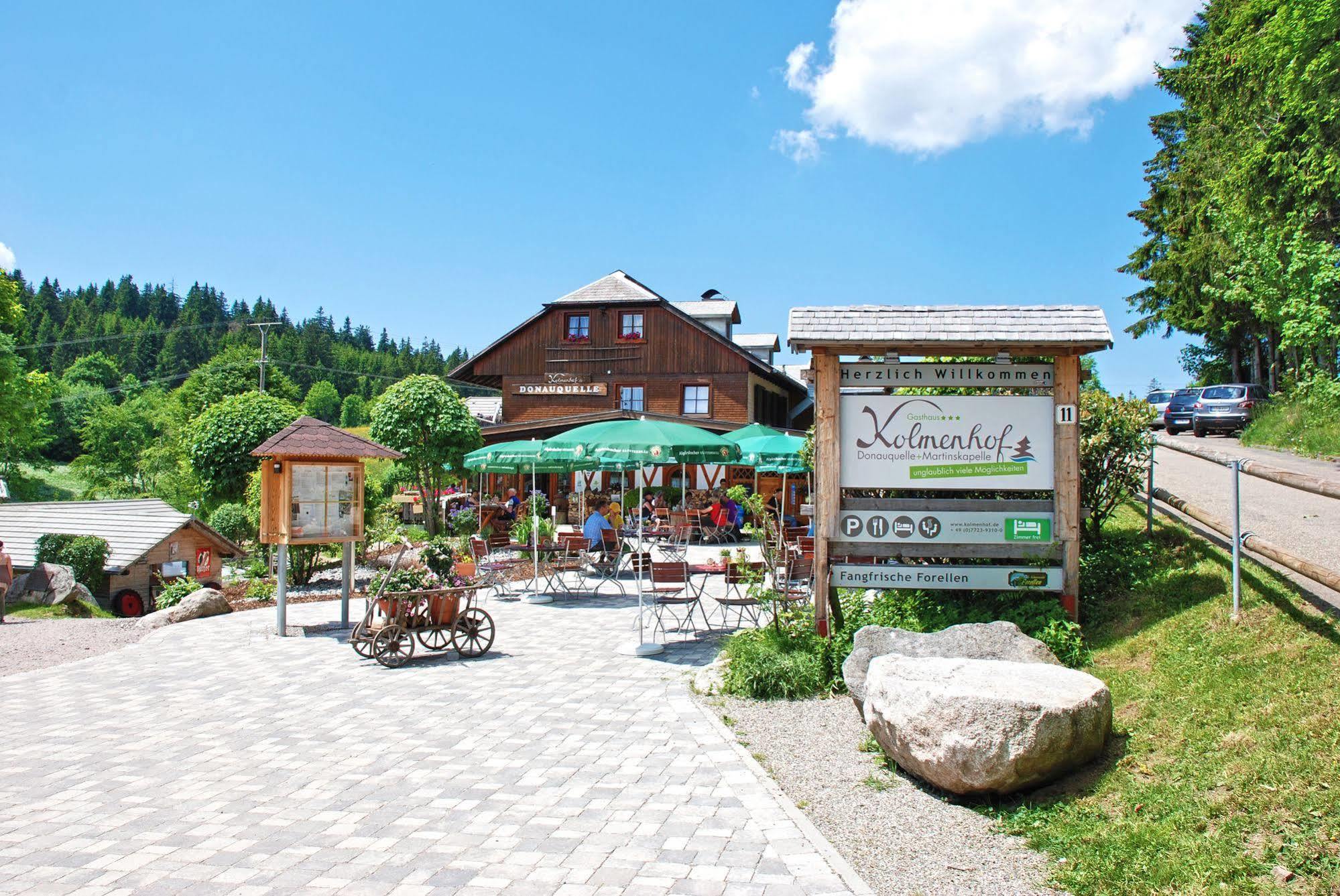 Hoehengasthaus Kolmenhof An Der Donauquelle フルトヴァンゲン エクステリア 写真